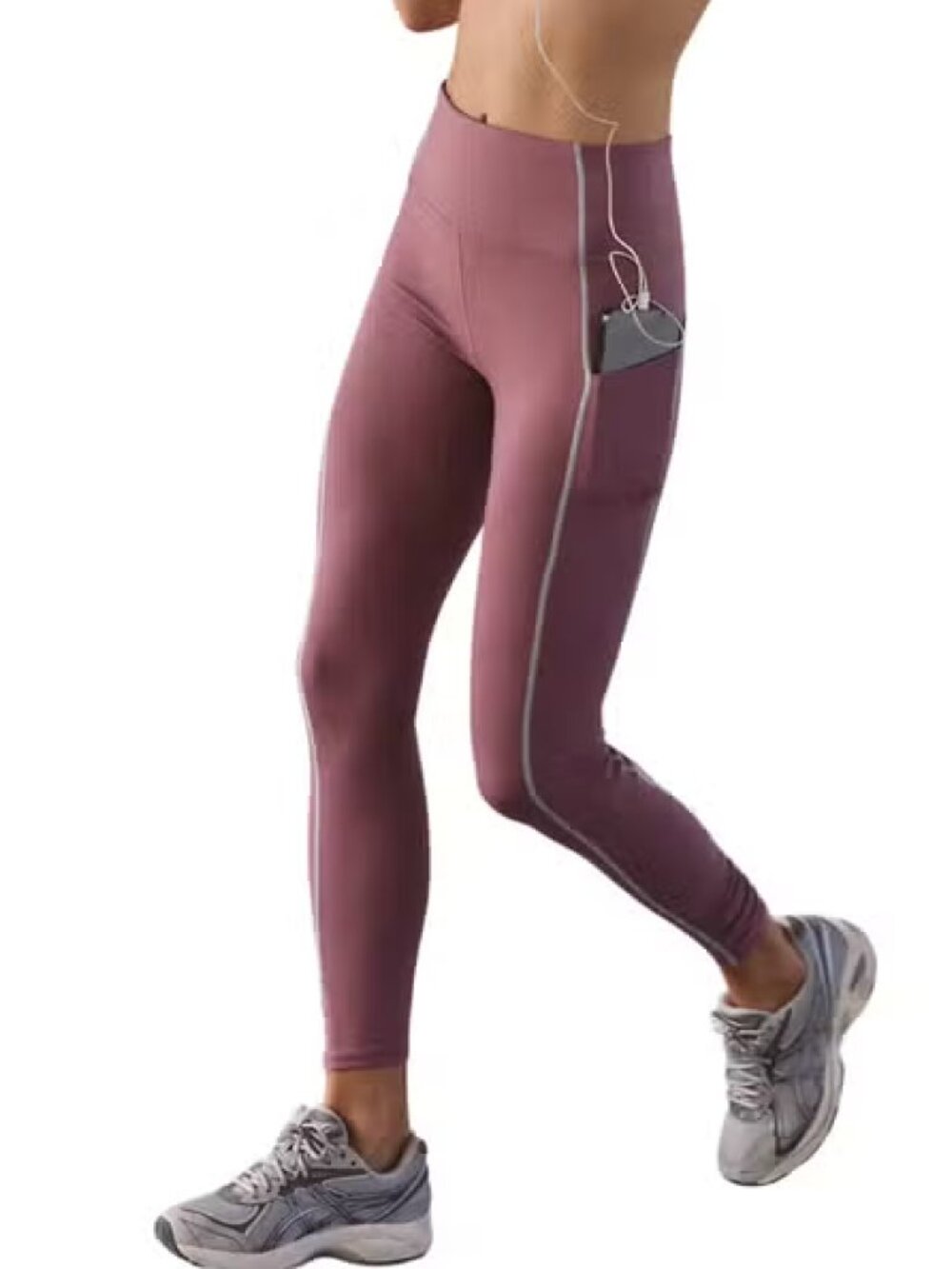 New Free People FP Movement You’re A Peach Leggings Mauve Pink Small